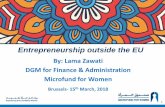 Entrepreneurship outside the EU - EIB