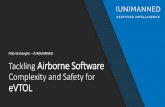 Tackling Airborne Software Complexity and Safety for eVTOL
