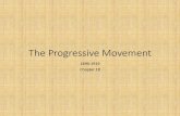 The Progressive Movement - Harrell's History