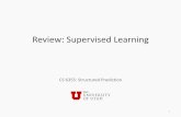 Review: Supervised Learning - svivek