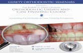 Gerety Orthodontic Seminars