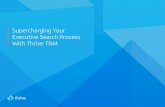 Supercharging Your Executive Search Process With Thrive TRM