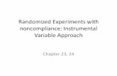 Randomized Experiments with One-sided Noncompliance ...