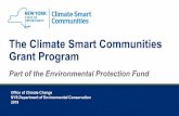 The Climate Smart Communities Grant Program