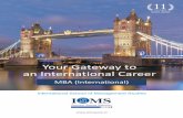 Your Gateway to an International Career