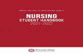 Rowan College at Burlington County Nursing Student Handbook