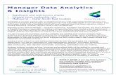 Manager Data Analytics & Insights