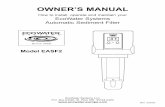 OWNER’S MANUAL - EcoWater