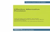 Effective alternative provision - NFER