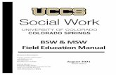 BSW & MSW Field Education Manual