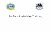 Surface Resistivity Training - Louisiana