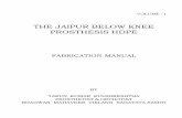 THE JAIPUR BELOW KNEE PROSTHESIS HDPE