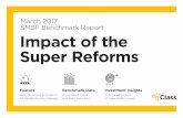 March 2017 SMSF Benchmark Report Impact of the Super Reforms