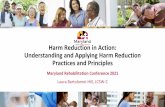 Harm Reduction in Action: Understanding and Applying Harm ...