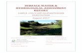 SURFACE WATER & HYDROLOGICAL ASSESSMENT REPORT