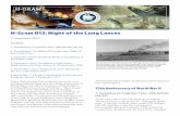 H-Gram 013: Night of the Long Lances - United States Navy