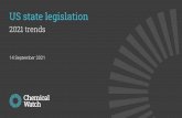 2021 trends US state legislation