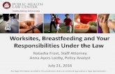 Worksites, Breastfeeding and Your Responsibilities Under ...