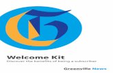 Welcome Kit - The Greenville News