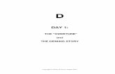 Part D: Day 1: The Overture and the Deming Story