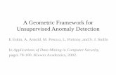 A Geometric Framework for Unsupervised Anomaly Detection