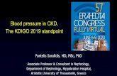 Blood pressure in CKD. The KDIGO 2019 standpoint