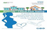 Maternity - Lateral Flow Testing