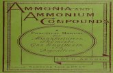 Ammonia and ammonium compounds : comprising their ...