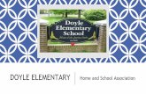 DOYLE ELEMENTARY Home and School Association
