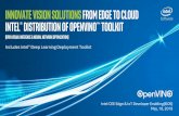 Innovate vision solutions FROM EDGE TO CLOUD intel ...