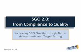SGO 2.0: from Compliance to Quality - State