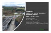 VERMONT AGENCY OF TRANSPORTATION Structures Section