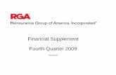 Financial Supplement Fourth Quarter 2009