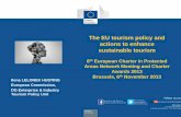 The EU tourism policy and actions to enhance sustainable ...