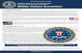 Domestic Terrorism Reference Guide Militia Violent Extremism