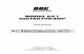 651 manual for pdf - BBE Sound