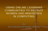 USING ONLINE LEARNING COMMUNITIES TO RECRUIT WOMEN …