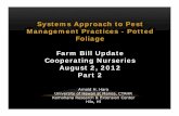 Systems Approach to Pest Management Practices - Potted ...