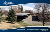 FC Utilities Solar Power Purchase Program Lessons Learned