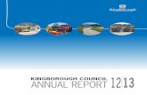 ANNUAL REPORT 1213 - Kingborough Council