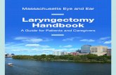 Laryngectomy Handbook - Mass. Eye and Ear