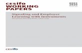 Signaling and Employer Learning with Instruments