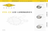 PFD-EX LED LUMINARIES
