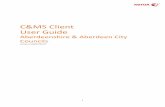 C&MS Client User Guide