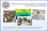 Facts and fiction about livestock and climate change