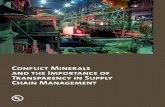 Conflict Minerals and the Importance of Transparency in ...