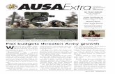 Flat budgets threaten Army growth