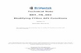 Modifying FT9xx API Functions - brtchip.com
