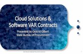 Cloud Solutions & Software VAR Contracts