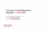 Europe Credit Markets Update –2Q 2020 - S&P Global